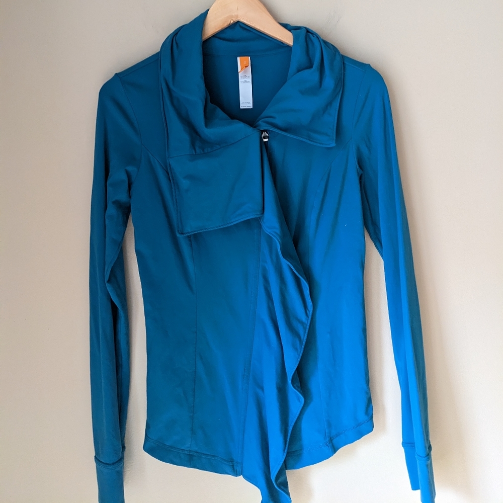 Lucy Workout Jacket Full Zip Size Small - image 2